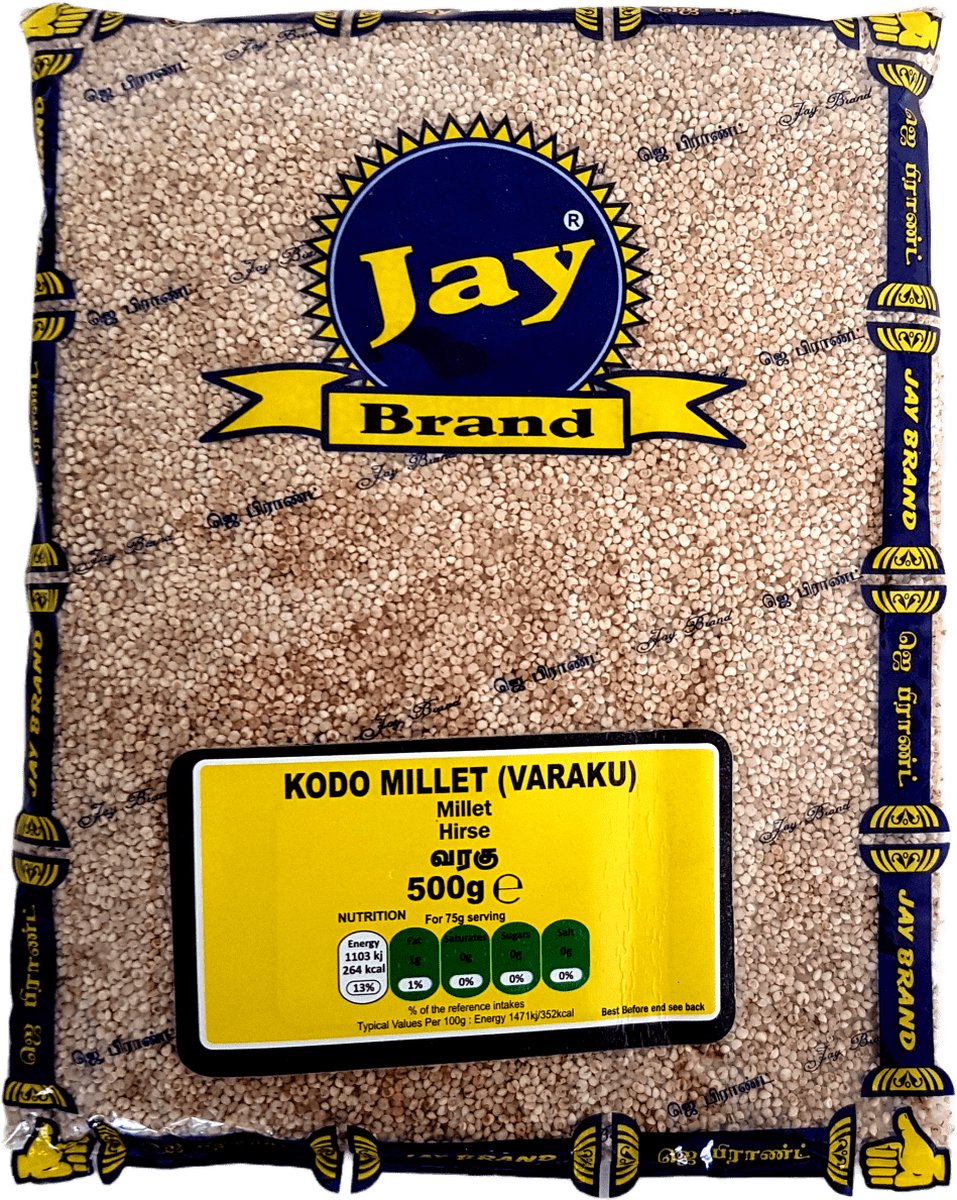 Goedkoopste Jay Brand - Kodo Gierst - Kodo Millet - 3x 500 g