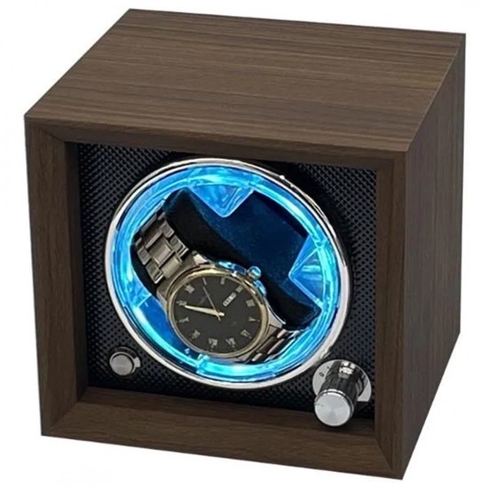 Elégant Rotomat pour montres mécaniques à remontage automatique - Luxe Watch Box With Cushion