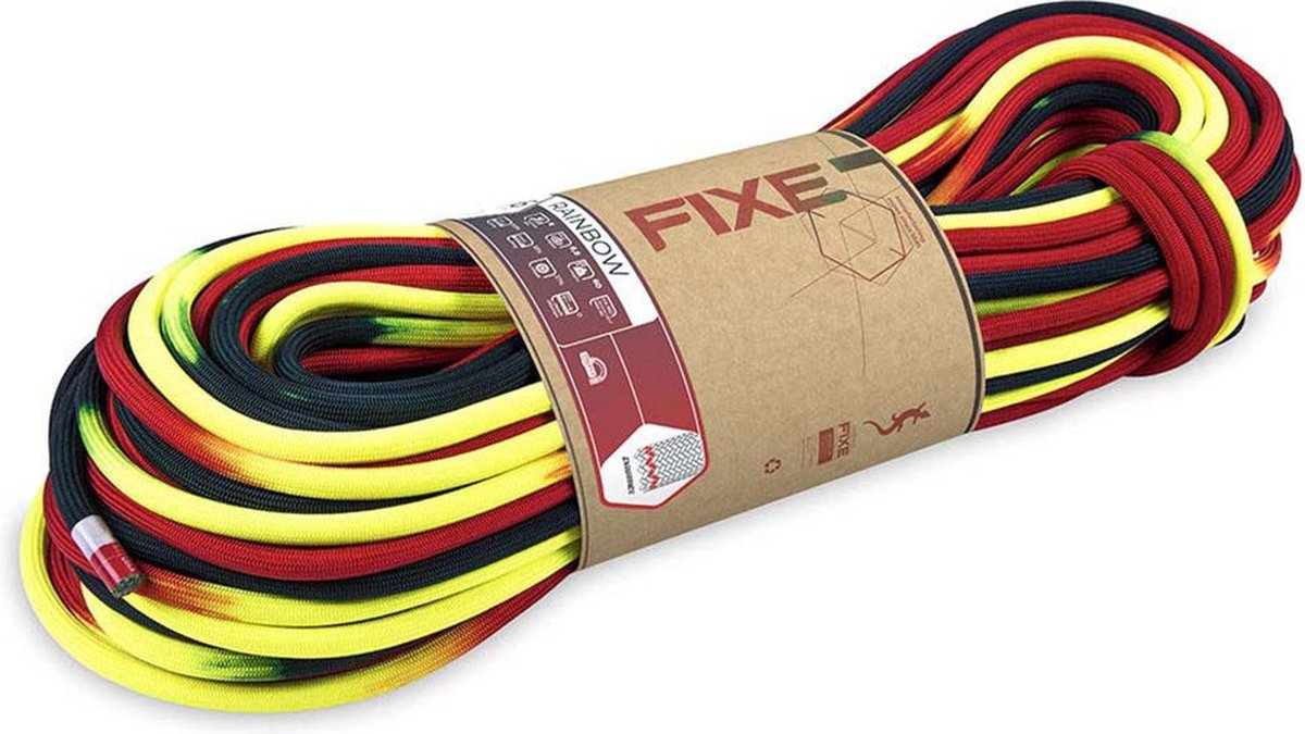 Fixe Climbing Gear Rainbow 9.6 Mm Touw Veelkleurig 70 m