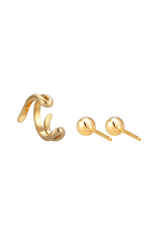 Elli Orecchini A Cerchio Geo Basic Minimal In Argento 925 – Set Per Donna, Fatto A Mano, Antiodore - 3
