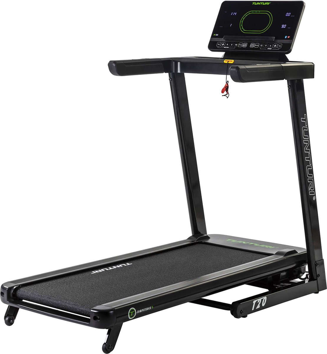 Bol.com Tunturi Signature T20 Loopband Inklapbaar - Hardloopband Met Bluetooth - 44 trainingsprogramma's - 12 Hellingopties - 1 ... aanbieding