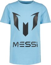 Vingino x Messi Logo T-Shirt Kids Argentina Lichtblauw - Maat: 116