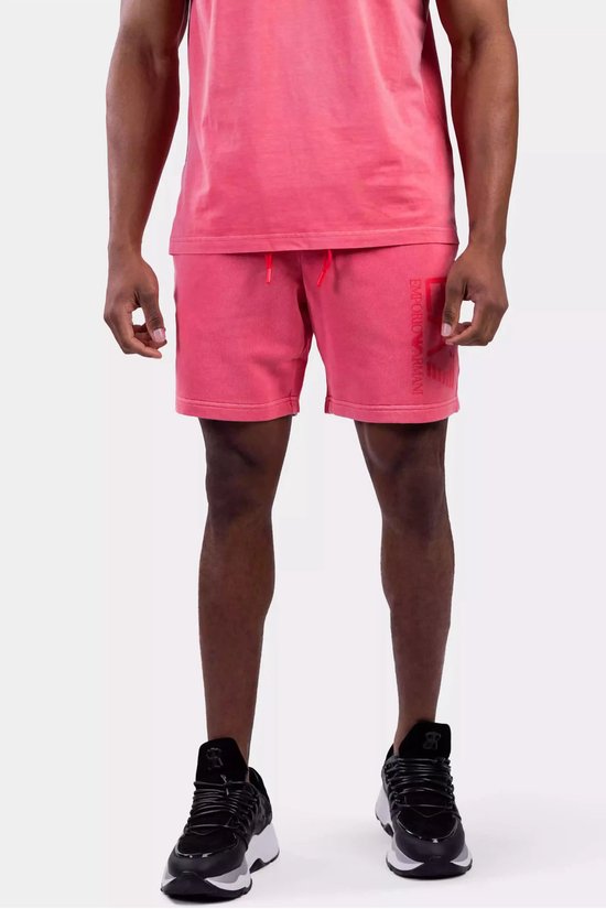 Armani EA7 3RUS52-PJLMZ Shorts en jersey unisexe Pink Paradise