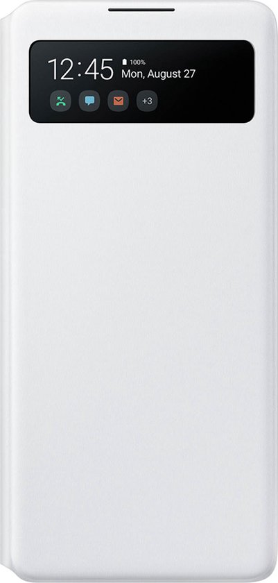 Samsung EF-EG770 coque de protection pour téléphones portables 17 cm (6.7") Étui avec portefeuille Blanc