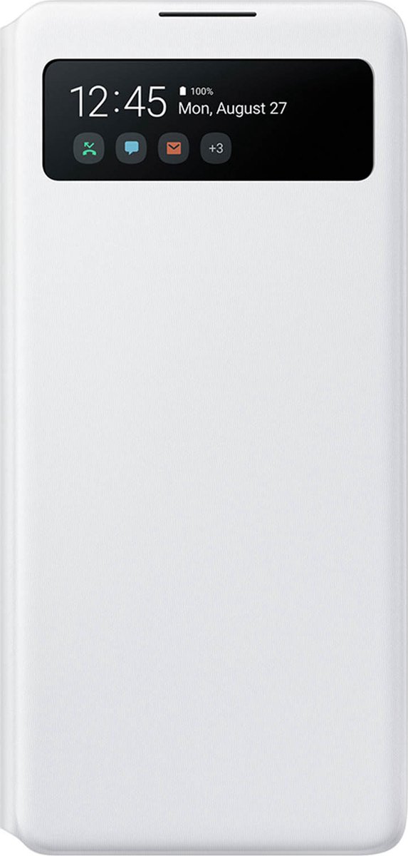 Samsung - S View Wallet Cover - Galaxy S10 Lite - Wit
