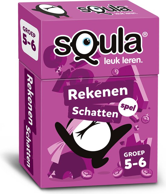 sQula Rekenen Schatten groep 5-6 - educatief kaartspel | Games | bol.com