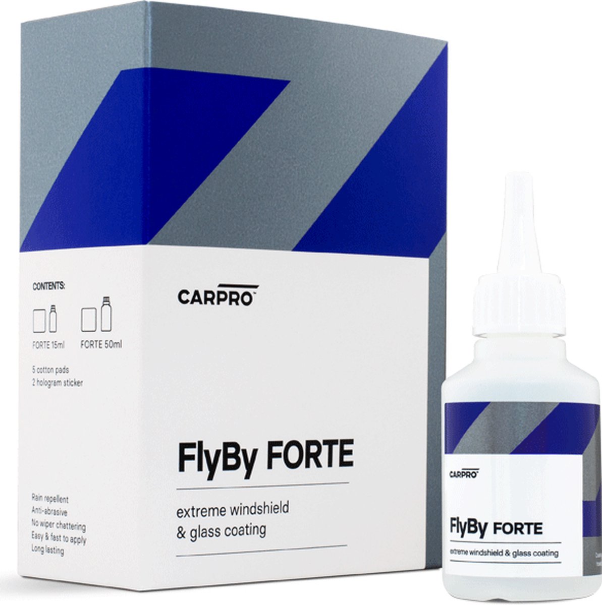 CarPro FlyBy Forte 15ml - Ruiten & Glascoating