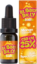 Bubbly Billy Buds 25% Mango Flavoured CBD Olie (10ml)