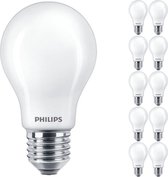 Voordeelpak 10x Philips Corepro LEDbulb E27 Peer Mat 7W 806lm - 830 Warm Wit | Vervangt 60W
