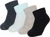 Apollo - Baby Sokken Katoen - Multi Blauw - 6/12M - Baby sokjes - Baby sokken