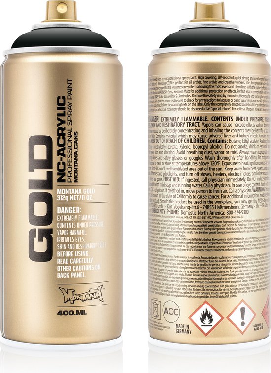 Montana GOLD G7090 Coke spuitbus 400ml