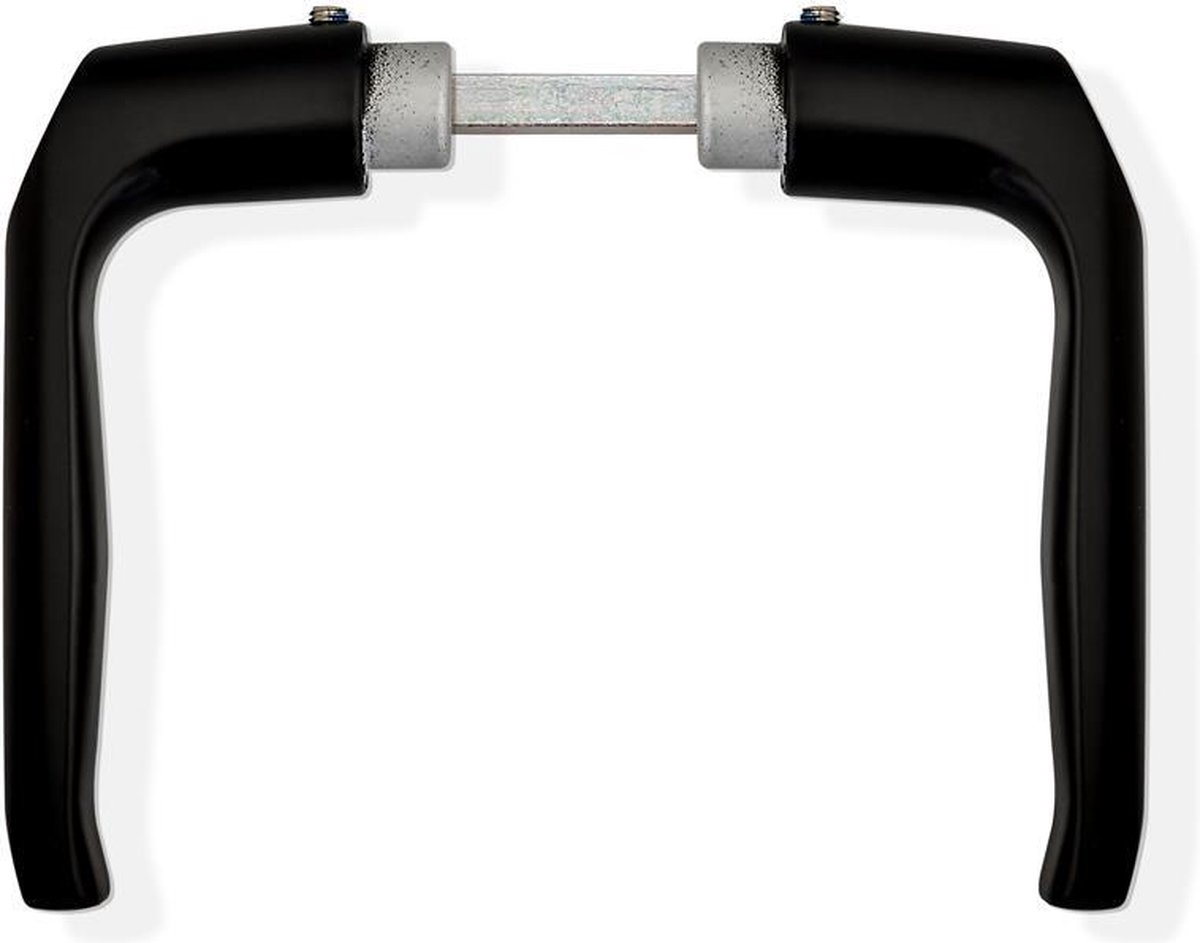 Deurkrukken LF-Line 126 mm, zwart dd 38-40 mm