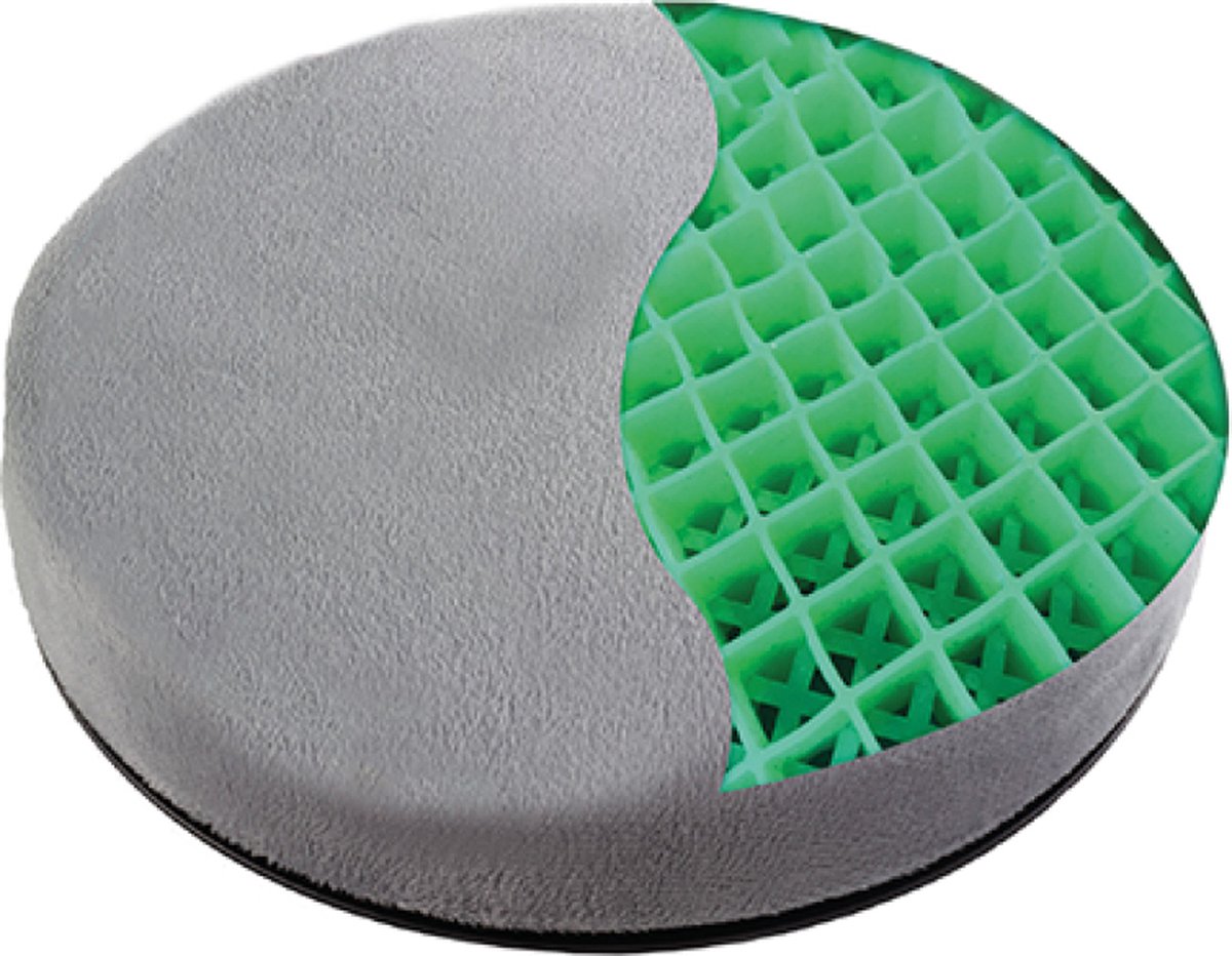 Konbanwa pillow Comfort 360 Cushion – Draaibaar ergonomisch gelkussen voor rug- en beenklachten - 40x5cm - Konbanwa pillow