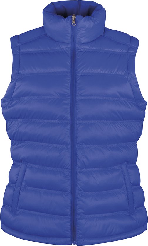 Gilet sans manches 'Ice Bird Padded' Result Femme taille L Bleu cobalt