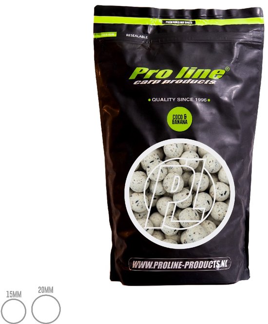 Pro Line Coco Banana - Boilie - 20mm - 5kg van Pro Line — afbeelding 2