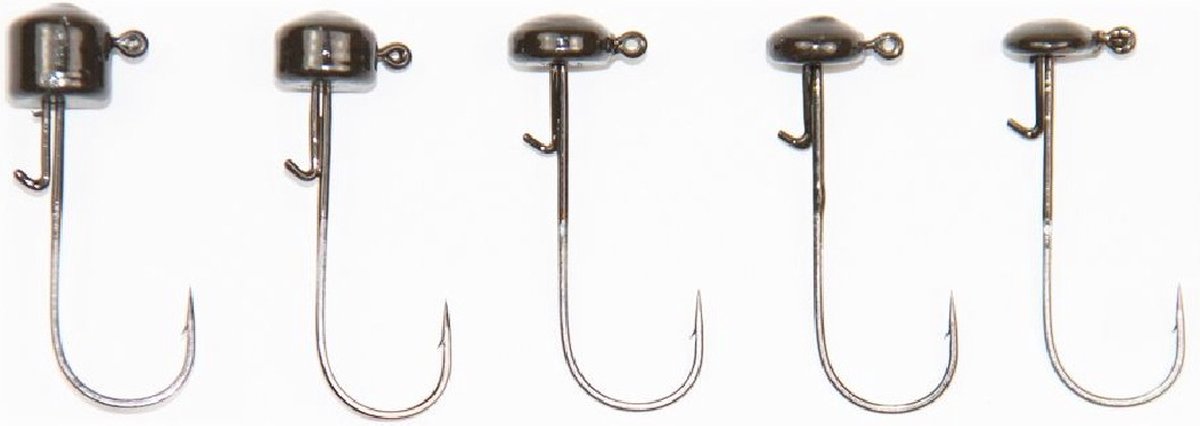 X Zone Ned Rig Head Green Pumpkin 2/0 5st. 3,5 gr