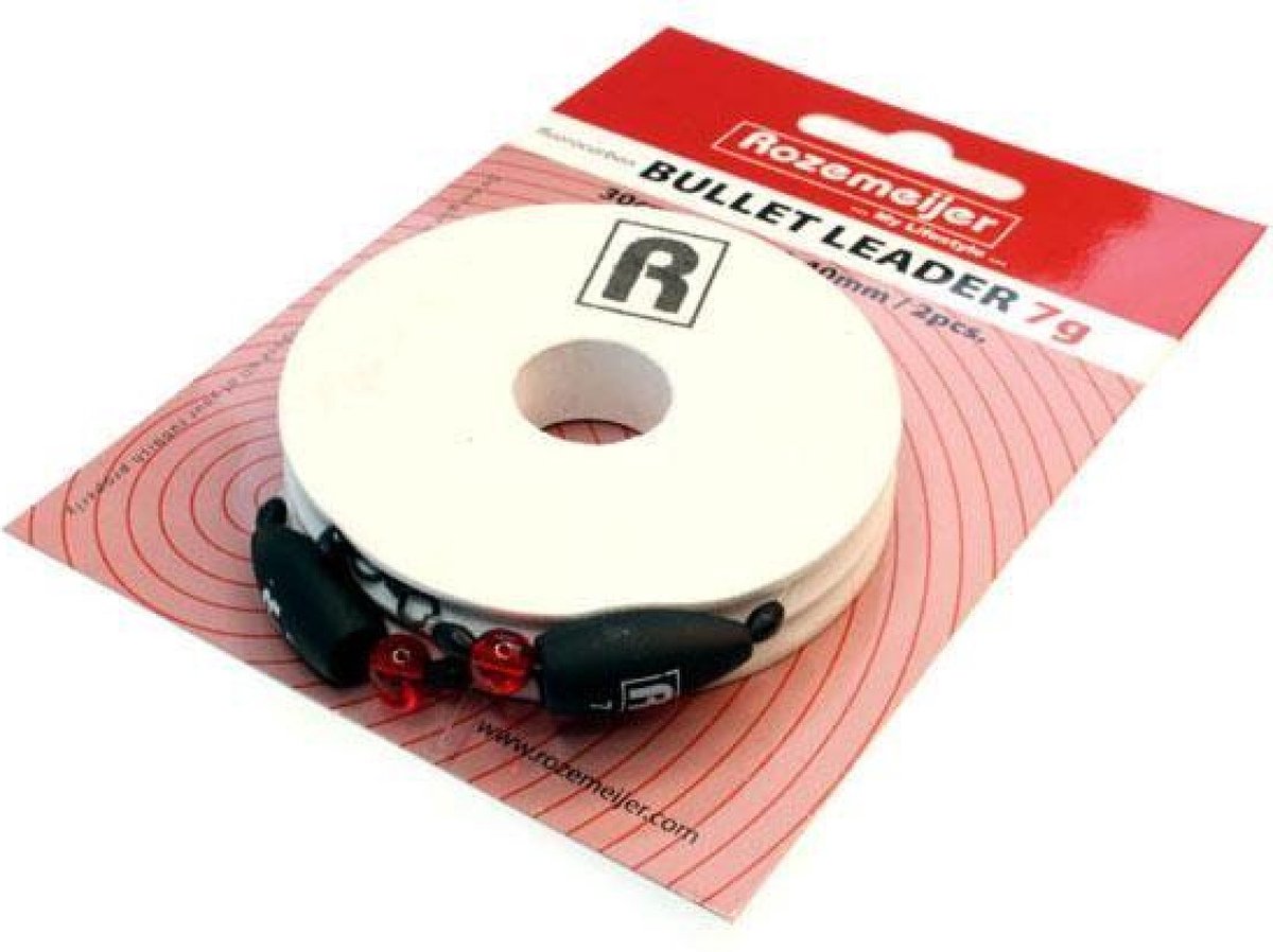 Rozemeijer Bullet Leader 30cm - 20lb - 0,40mm (2 pcs) - Maat : 10g