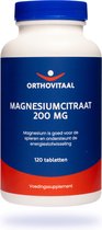 Orthovitaal Magnesiumcitraat 200mg 120 tabletten