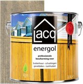 Lacq Energol - Grijs - Beschermende Houtolie - Geschikt voor Binnen en Buiten - Voedend en Waterafstotend – Duurzaam & Millieuvriendelijk – 2,5L
