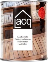 Lacq Hardhout Olie - Bescherming en Verzorging voor Hardhout - Waterafstotend - UV-bestendig - Natuurlijke Glans – Duurzaam & Millieuvriendelijk – 1L
