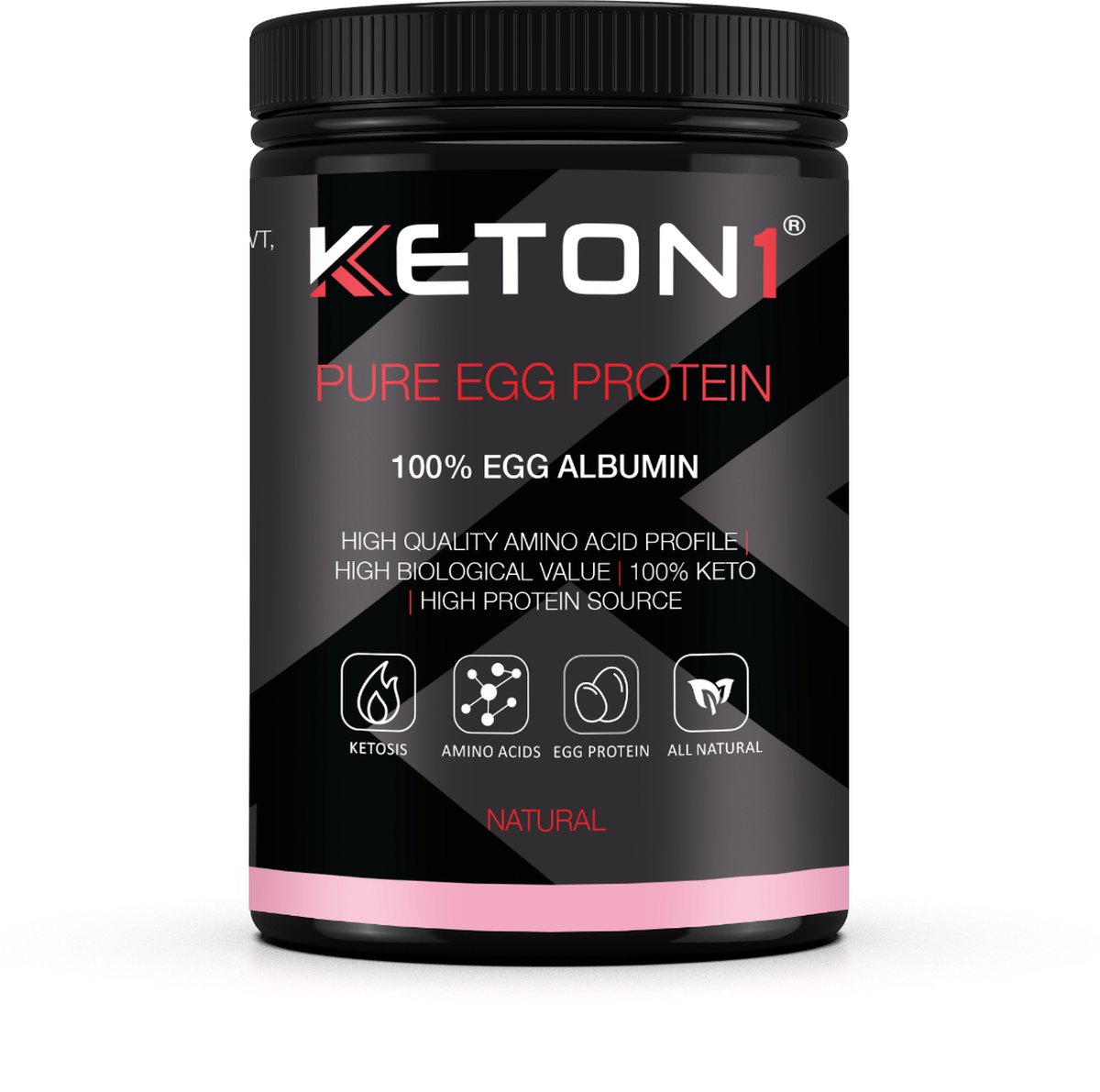 Goedkoopste Keton1 - Pure Egg Protein (Eiwit Proteïne