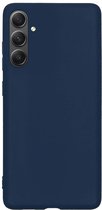 Coque Samsung A34 Siliconen Coque Arrière - Coque Samsung Galaxy A34 Silicone - Blauw