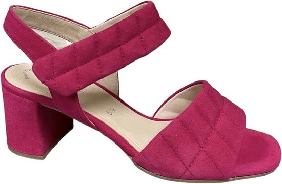 Gabor Sandalen met hak roze Suede - Dames - Maat 39