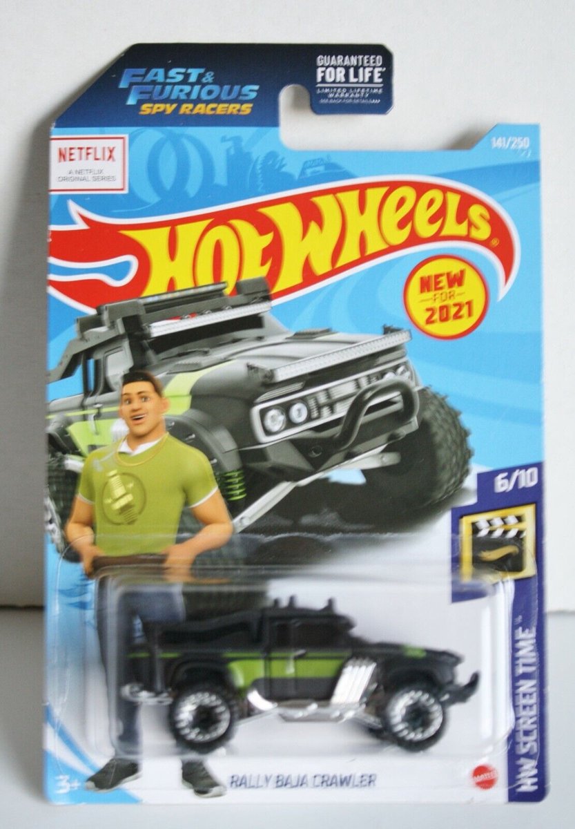 Bol.com Hot Wheels Fast & Furious rally baja crawler - Die Cast - 7 cm - Schaal 1:64 - army green aanbieding