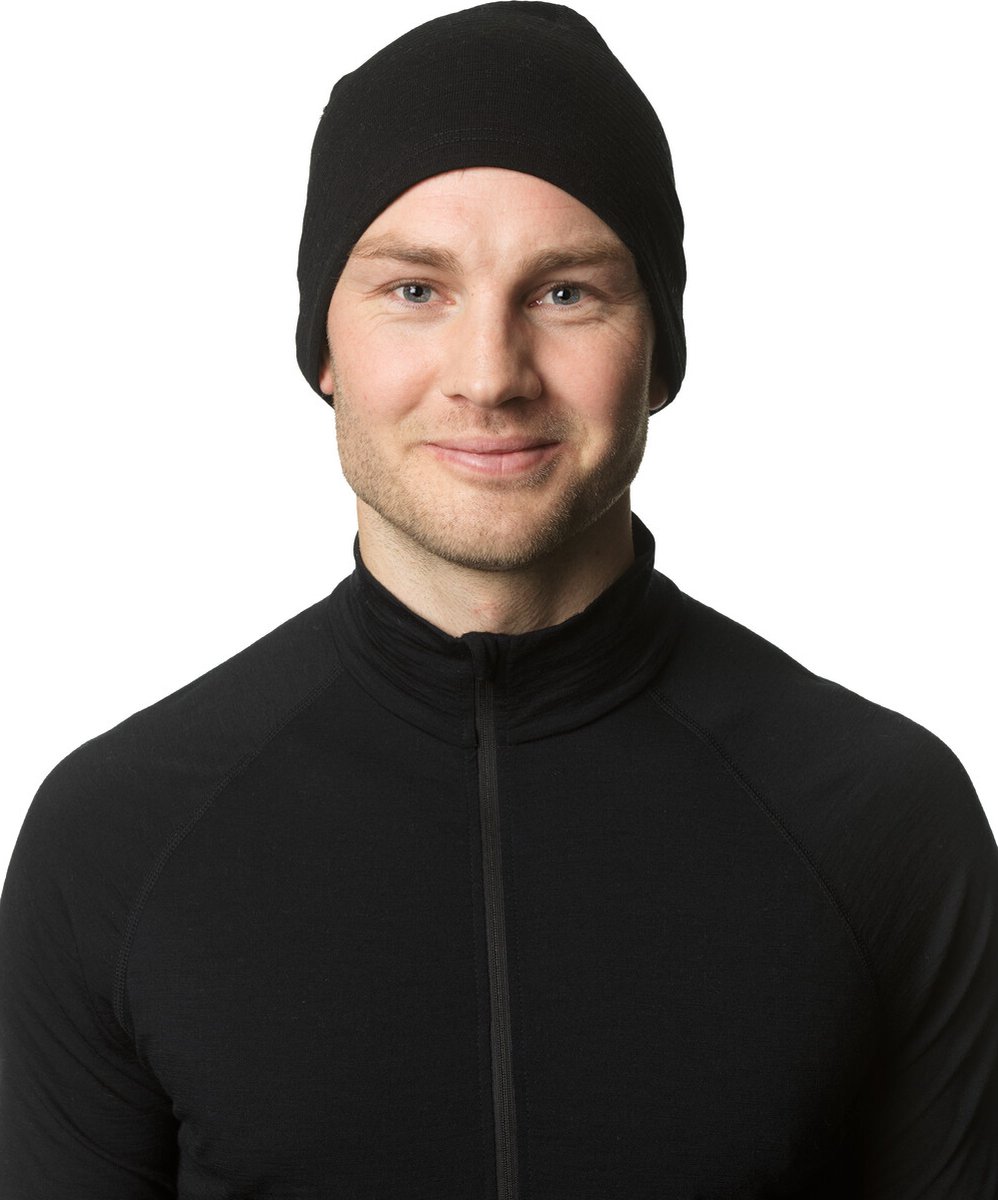 Houdini Desoli Thermal Muts Zwart S Man,Vrouw