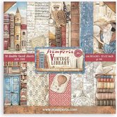 Stamperia - Vintage Library 12x12 Inch Paper Pack (SBBL132)