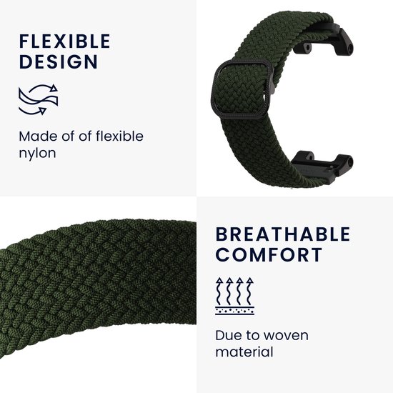 For Amazfit T-Rex - Bracelet en Nylon pour montre connectée Huami Amazfit T REX, pour femmes et