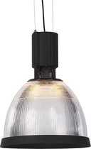QAZQA Industry - Industriele Hanglamp - 1 lichts - H 1950 mm - Zwart - Industrieel - Woonkamer | Slaapkamer | Keuken