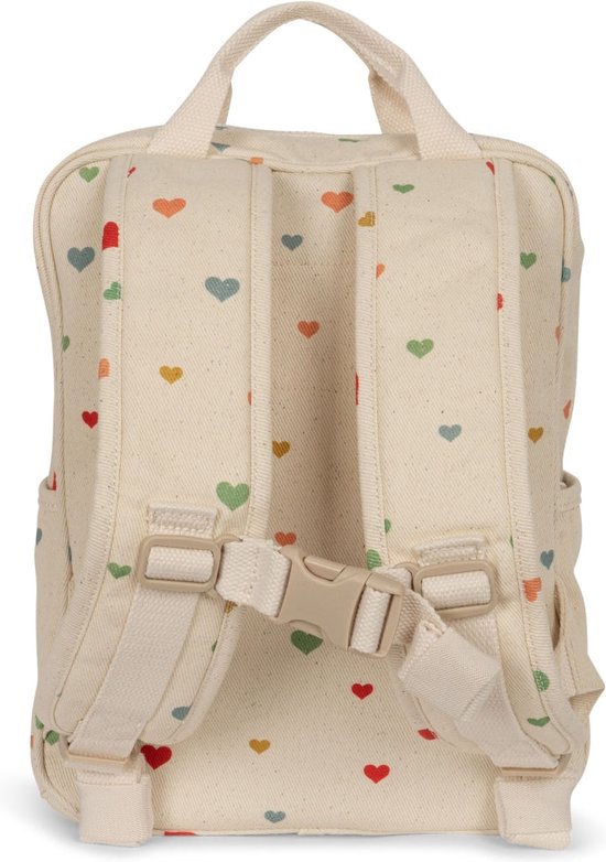 Konges Slojd Malie rugzak kind Multi hearts