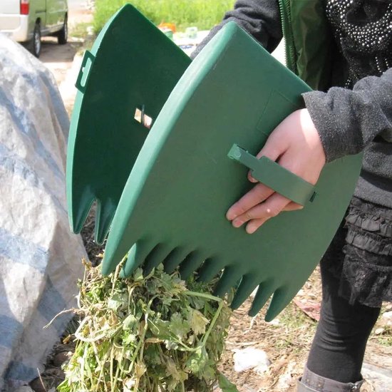 PD® Bladscheppen - set van 2 - Bladschepper - Tuinafval scheppen - Bladverzamelaars - Tuin gereedschap van PD® — afbeelding 2