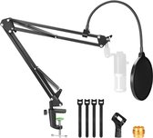 microfoon arm - gaming microfoon - microfoon voor pc - podcast microfoon - statief -