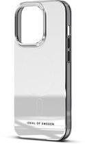 iDeal of Sweden Hoesje Geschikt voor iPhone 14 Pro - iDeal of Sweden Mirror Case MagSafe - zilver
