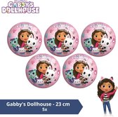 Bal - Voordeelverpakking - Gabby's Dollhouse - 23 cm - 5 stuks