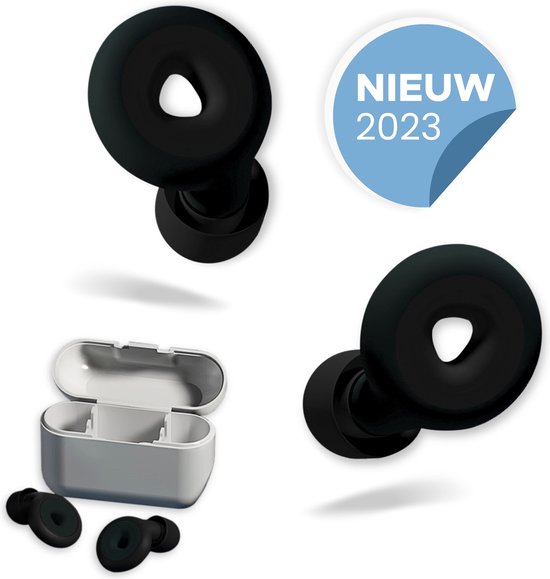 Kitone® Earplugs - Oordoppen - Oordopjes Slapen - Gehoorbescherming (27dB) - Anti Snurk - Geschikt voor muziek, festivals, slapen en concentratie - Inclusief Opbergcase