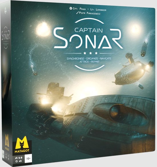 Afbeelding van het spel Captain Sonar 2nd Edition bordspel EN