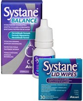 Oogzorgset 6: Systane Balance + Systane lid wipes