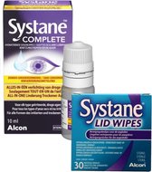 Oogzorgset 5: Systane complete + Systane lid wipes