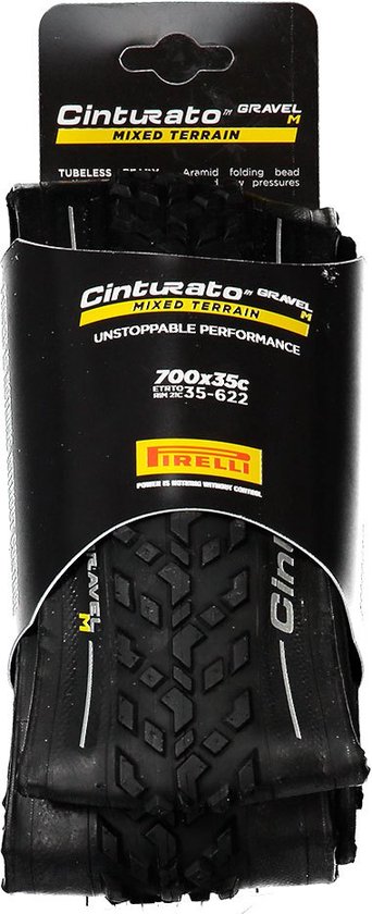 Pirelli Cinturato Gravel 700x45c Mixed Terrain Zwart