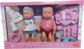 Baby Jill & Baby Yara - Speel set - 20 delig - Rocks Toys