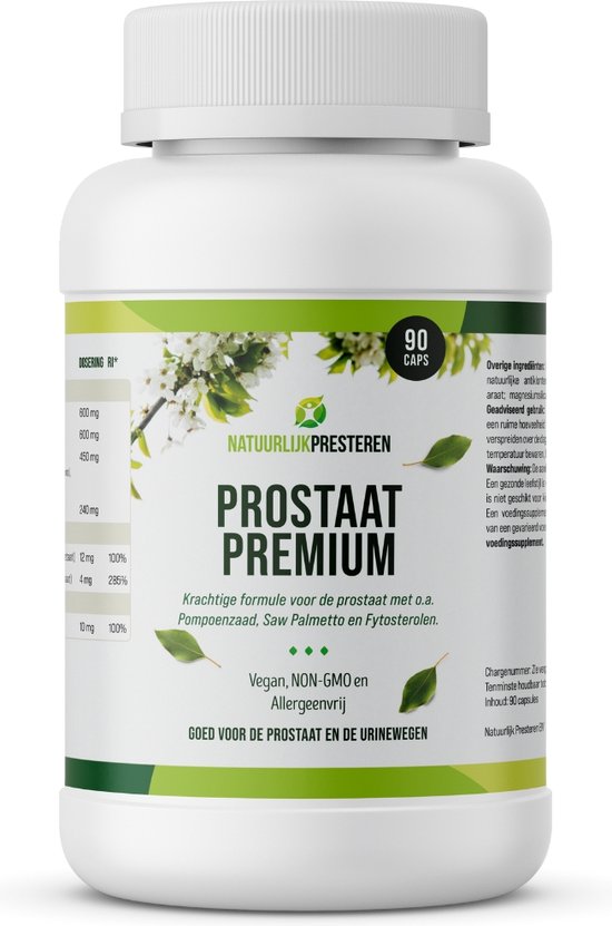 Prostaat Premium - 8-in-1 Formule - Saw Palmetto - DHT blocker - Prostaat  Capsules -... | bol.com