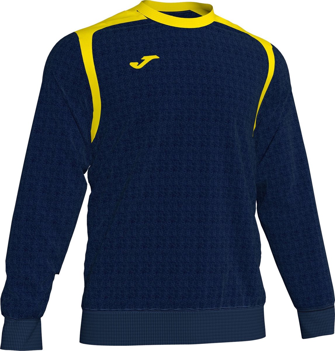 Joma Champion V Sweater Heren - Donker Navy / Geel | Maat: L