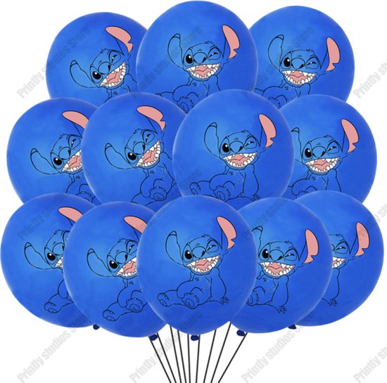 Ballons - Ensemble de ballons - Lilo et Stitch - Ballons en latex -  Anniversaire 