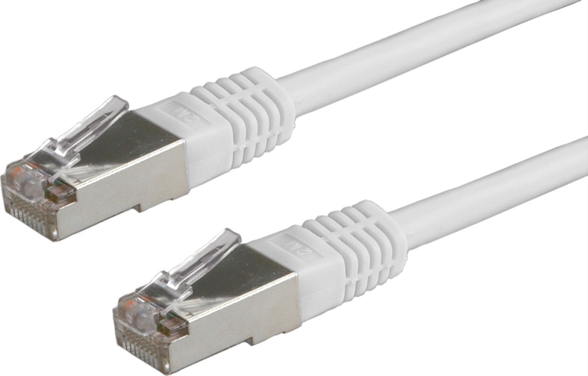 ROLINE patchkabel Cat.5e (Klasse D) FTP, grijs, 1 m