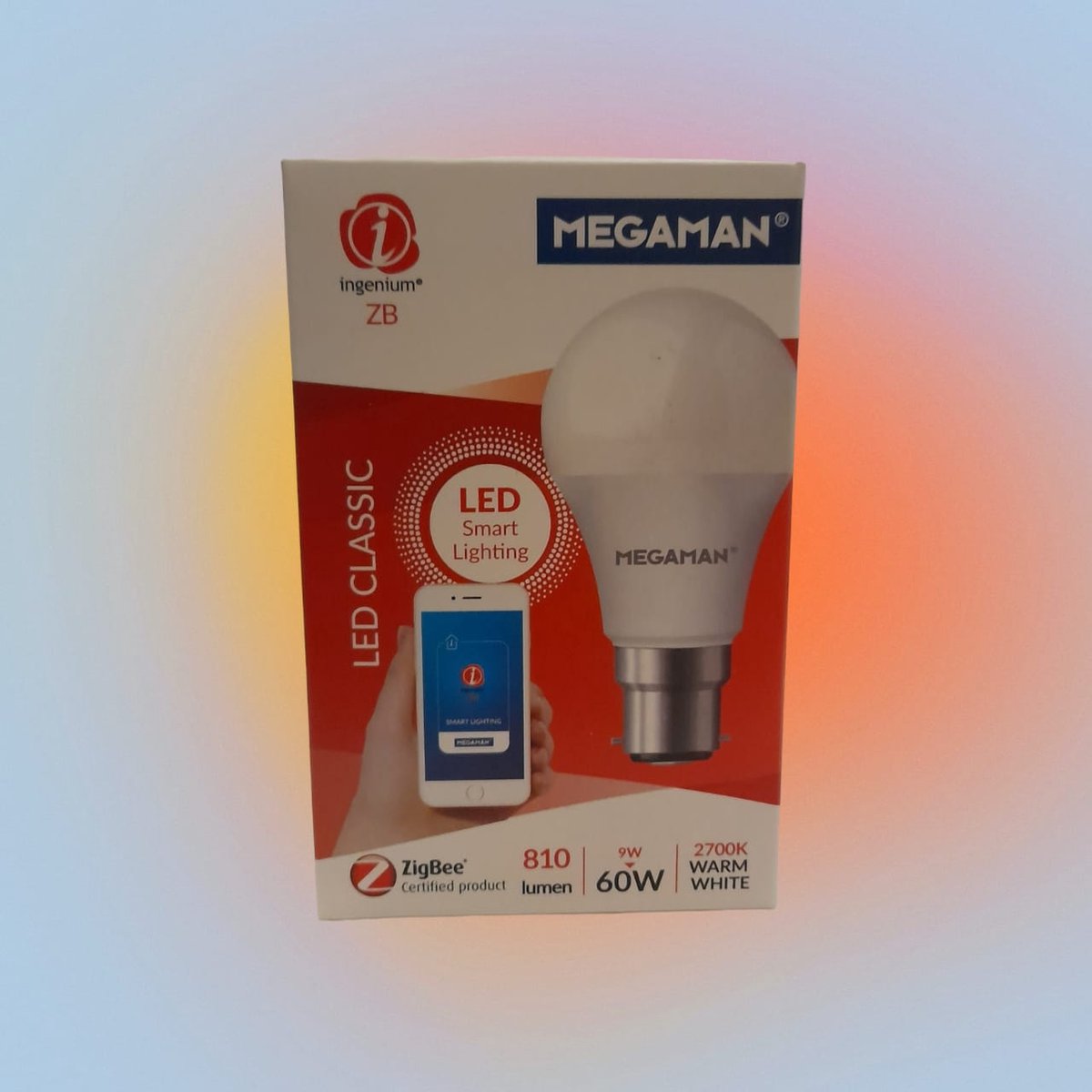 Megaman ZB ZigBee Smart LED lamp WarmWit 810Lumen Energielabel A+ / F  slechts 9Watt... | bol.com