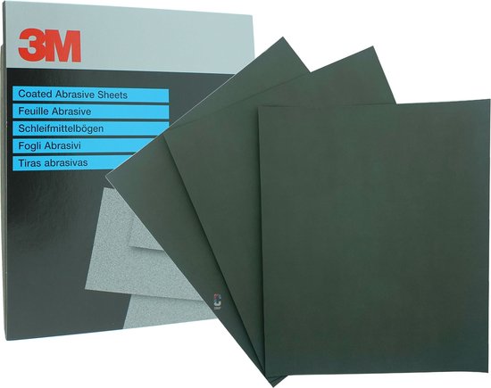 3M Wet or Dry Schuurpapier 230x280mm P400 - 25 stuks | bol.com