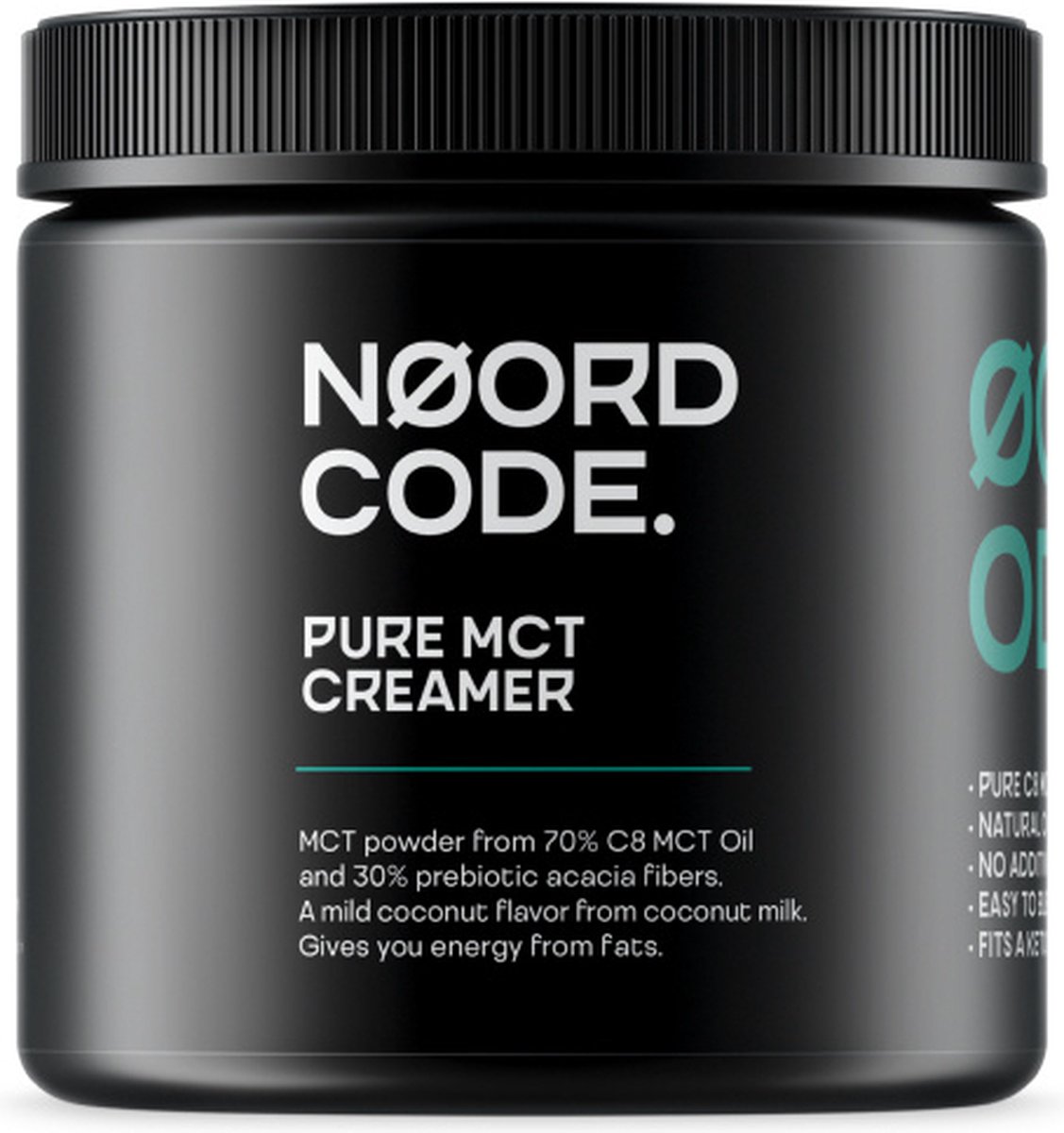 NoordCode Pure MCT Creamer - Vegan MCT Poeder - 250 gram